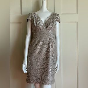 Eliza J Cap-sleeved Dress